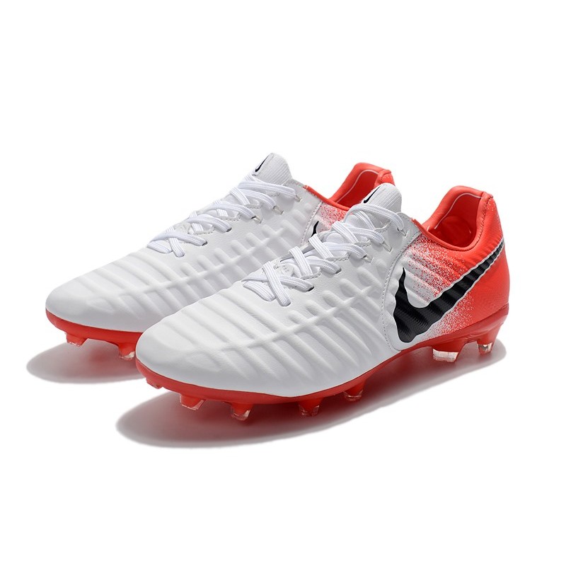 Nike Tiempo Legend Elite FG Bílý Červené